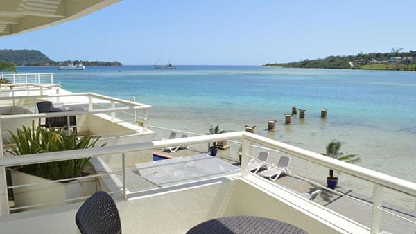 Chantillys balcony view